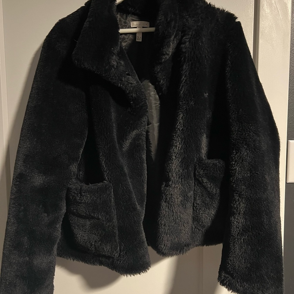 Women’s Faux fir - short winter jacket from Nordstrom’s.